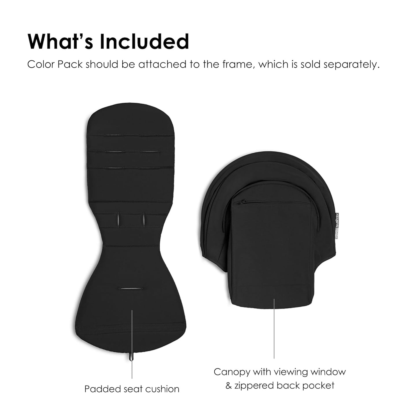 Asiento 6+ para Coche Ultracompacto Stokke® YOYO² - Negro | YOYO