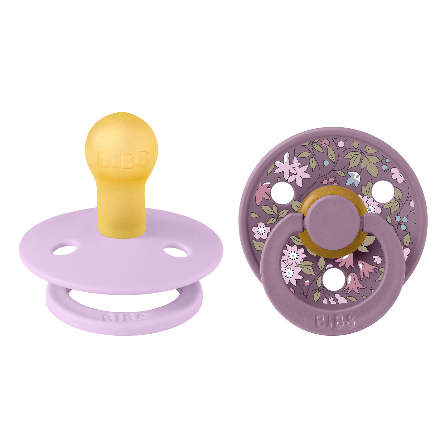 Pack de 2 Chupetes Liberty - Chamomile & Violet Sky | BIBS