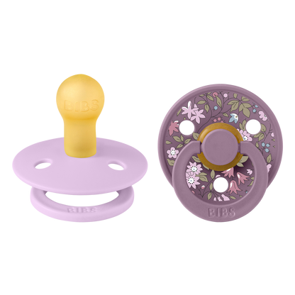 Pack de 2 Chupetes Liberty - Chamomile & Violet Sky | BIBS