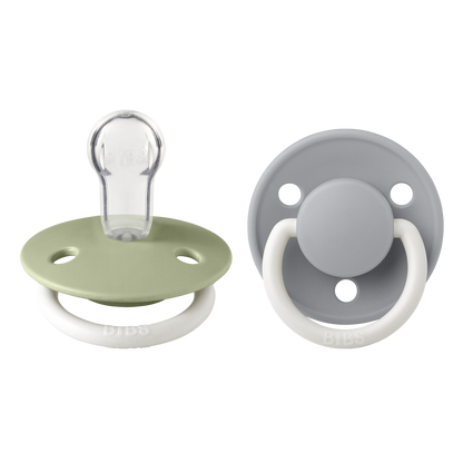 Pack de 2 Chupetes - Sage & Cloud Glow Night | BIBS