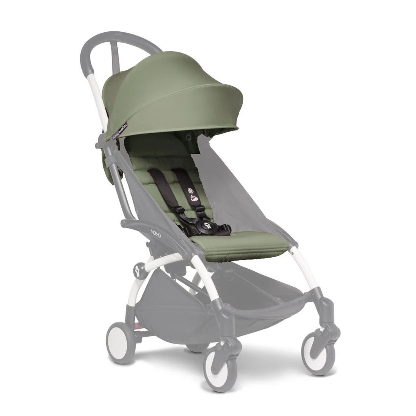 Asiento 6+ para Coche Ultracompacto Stokke® YOYO² - Olive Green | YOYO