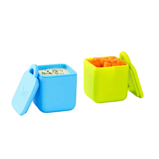 OmieDip - Set de Contenedores Herméticos para OmieBox® - Blue/Lime | Omie