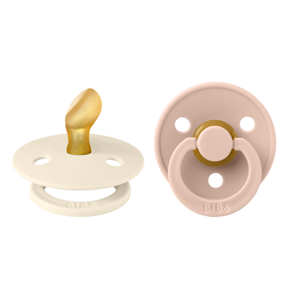Pack de 2 Chupetes - Ivory & Blush | BIBS