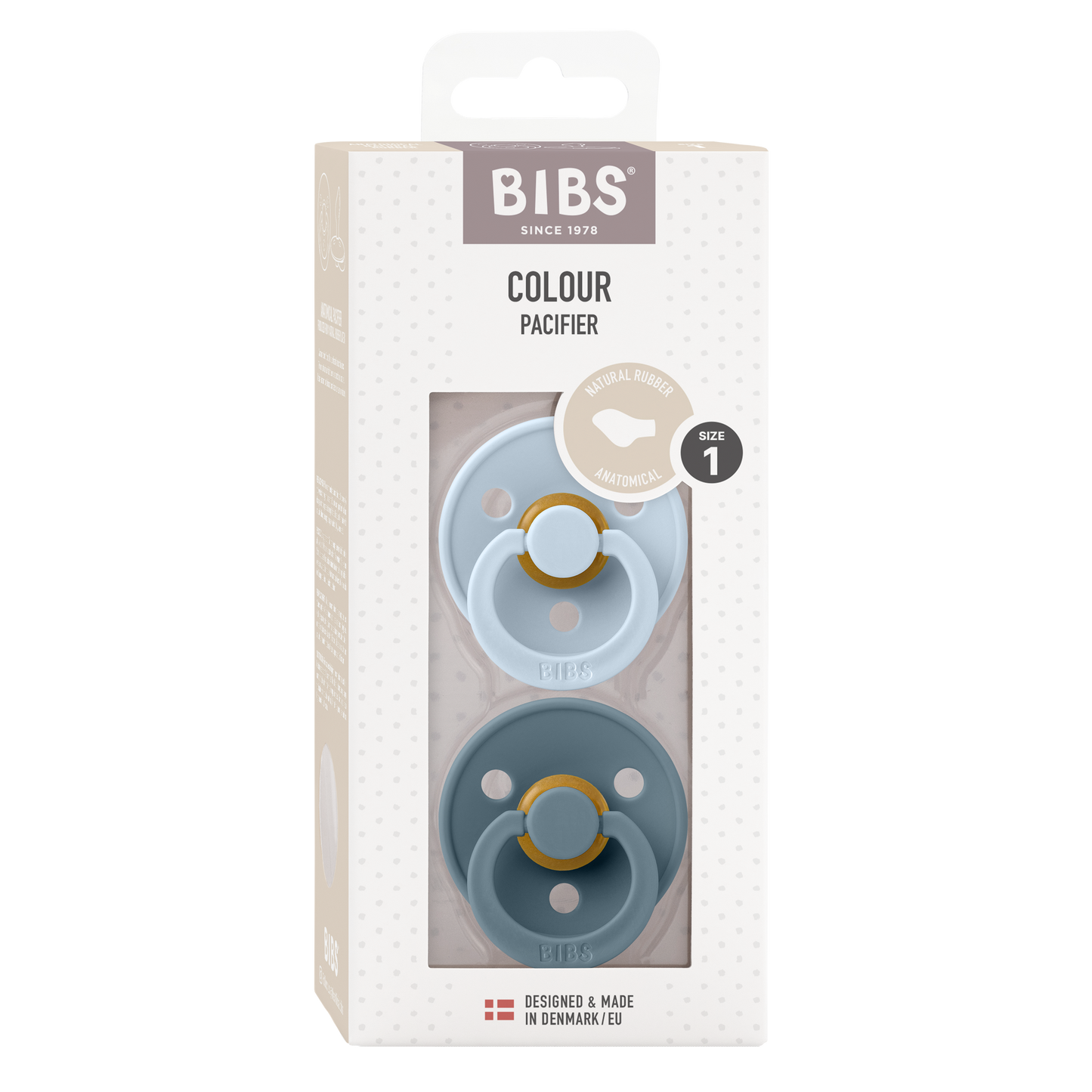 Pack de 2 Chupetes - Baby Blue & Petrol | BIBS
