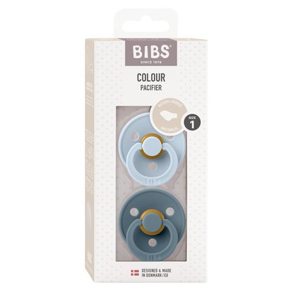 Pack de 2 Chupetes - Baby Blue & Petrol | BIBS