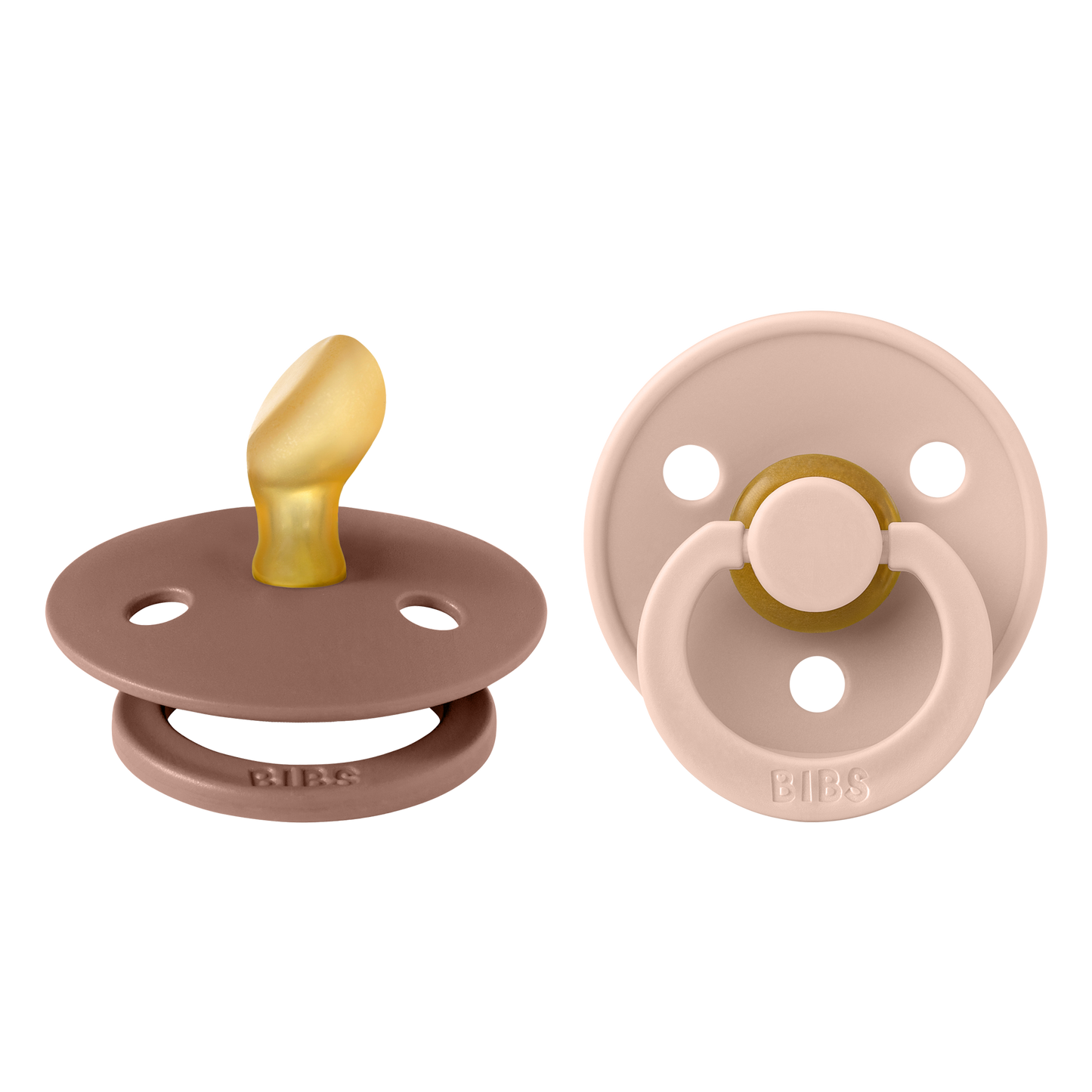 Pack de 2 Chupetes - Blush & Woodchuck | BIBS