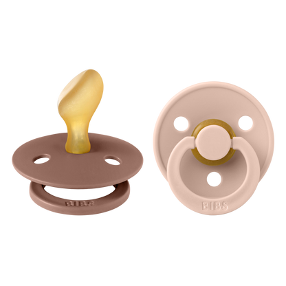 Pack de 2 Chupetes - Blush & Woodchuck | BIBS
