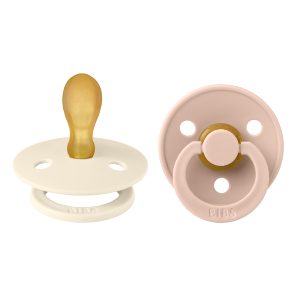 Chupetes Bibs Tetina Simétrica Caucho Set 2 Bpa Free