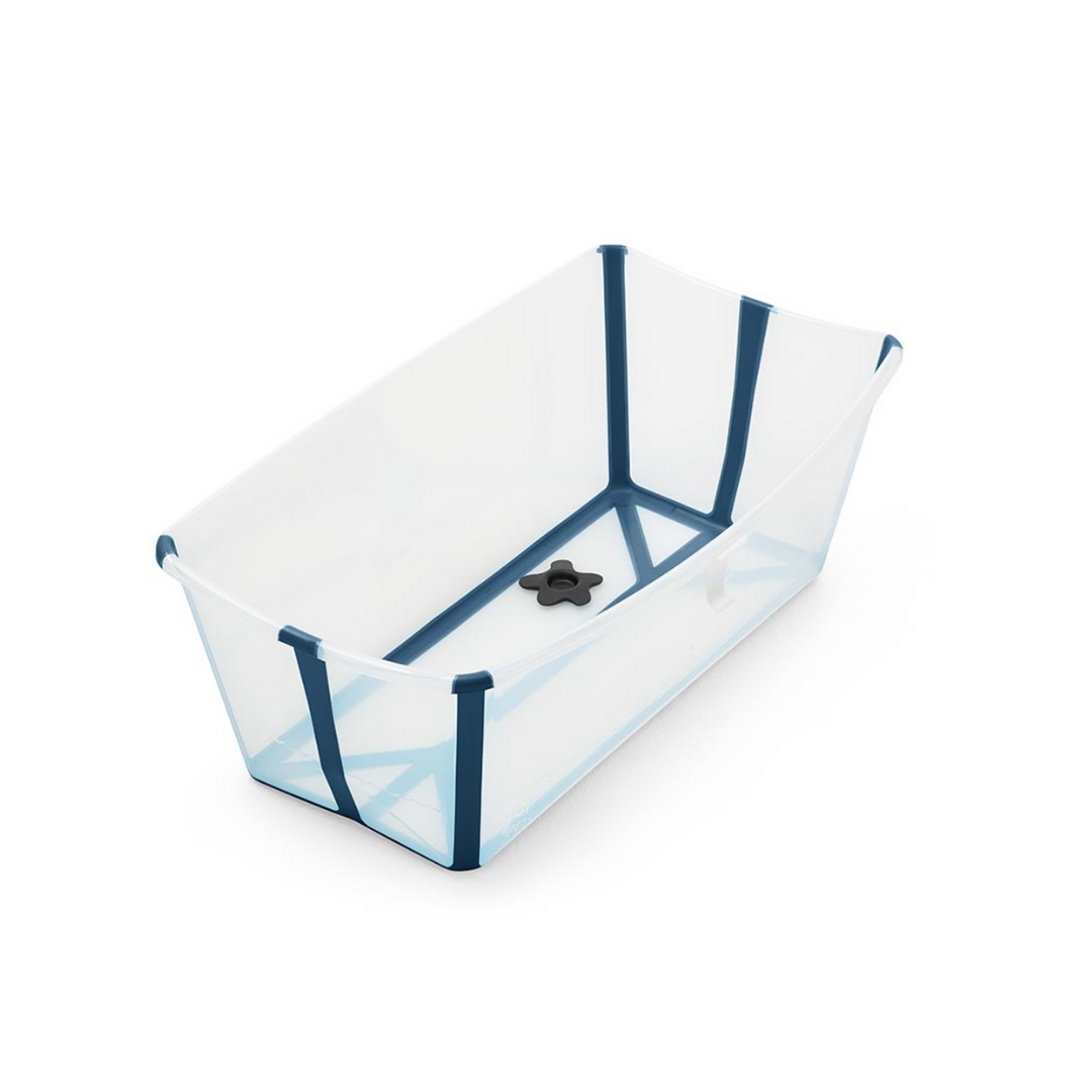 Tina Plegable Flexi Bath - Transparent Blue | Stokke