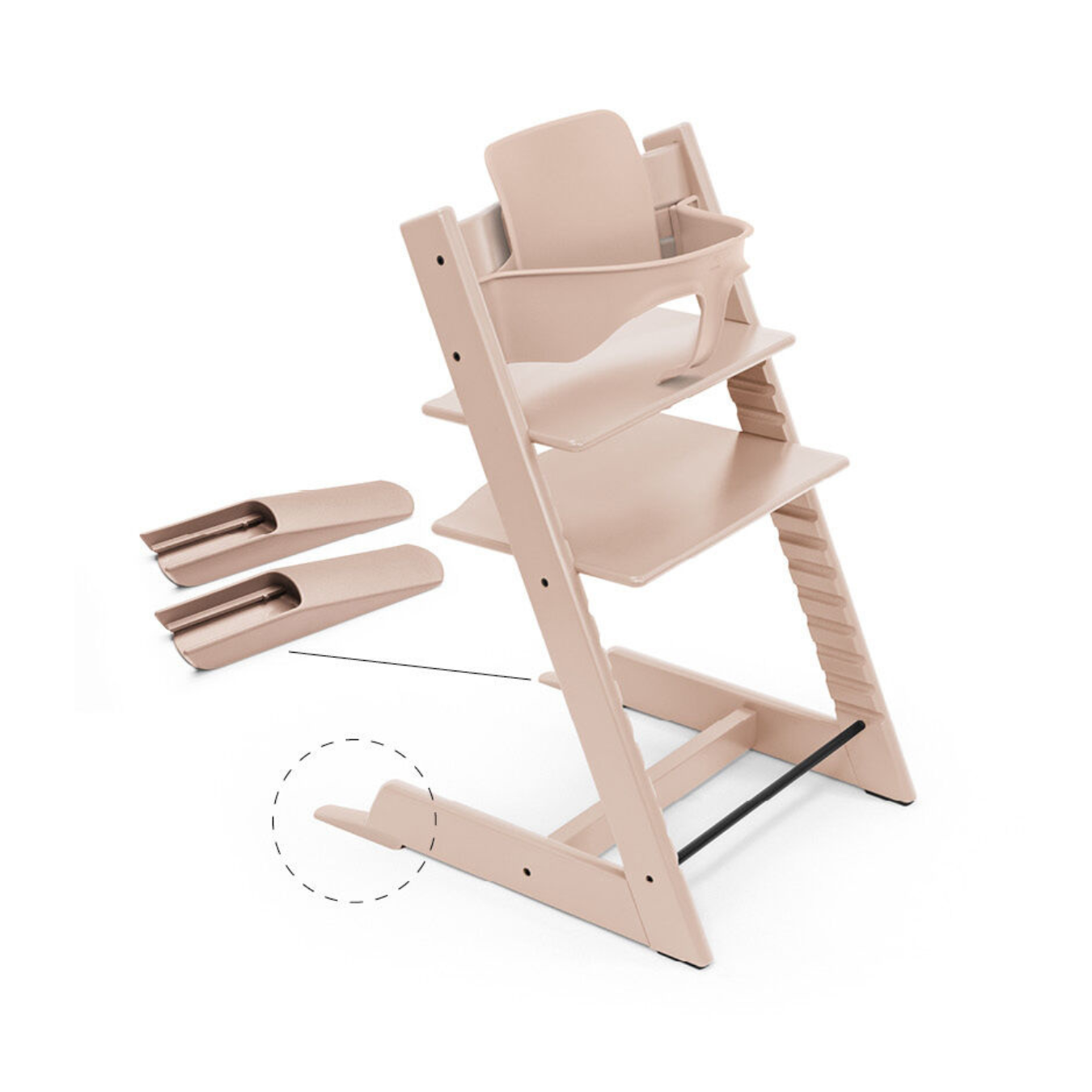Baby Set² para Silla Tripp Trapp® - Serene Pink | Stokke