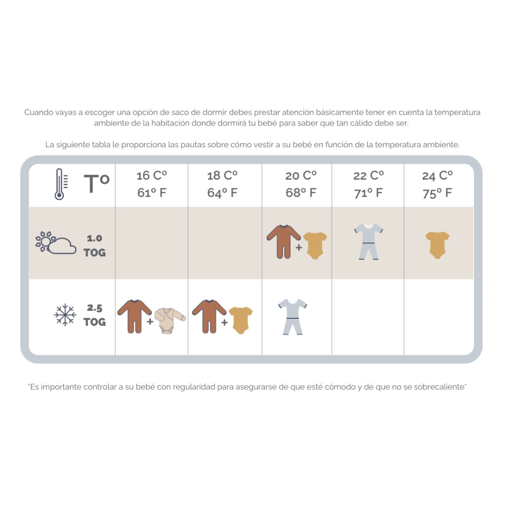 Swaddle UP™ Transición Etapa 2 TOG 1.0 - Oatmeal | Love To Dream