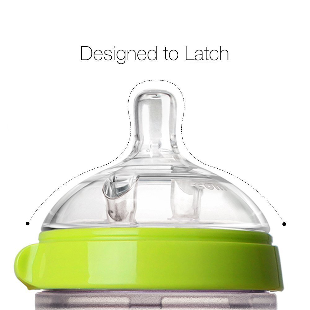 Pack de 2 Mamaderas Comotomo 150ml - Verde | Comotomo