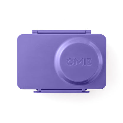 OmieBox® UP – Lonchera Térmica Infantil con Termo Integrado - Galaxy Purple