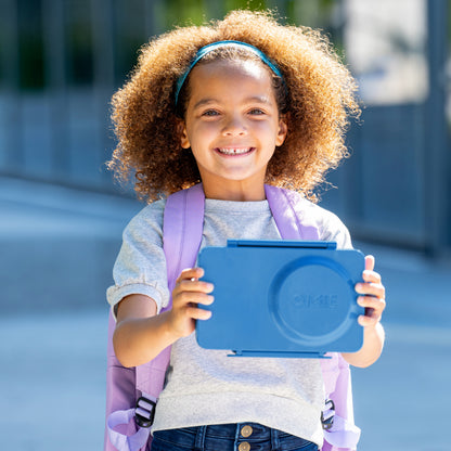 OmieBox® UP – Lonchera Térmica Infantil con Termo Integrado - Cosmic Blue