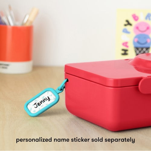 OmieBox® UP – Lonchera Térmica Infantil con Termo Integrado - Cherry Pink