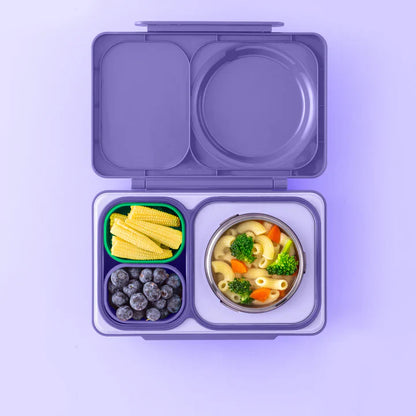 OmieBox UP Dip Containers - Set de Contenedores Herméticos para OmieBox UP® - Purple/Green | Omie