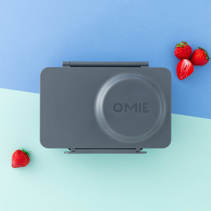 OmieBox® UP – Lonchera Térmica Infantil con Termo Integrado - Graphite