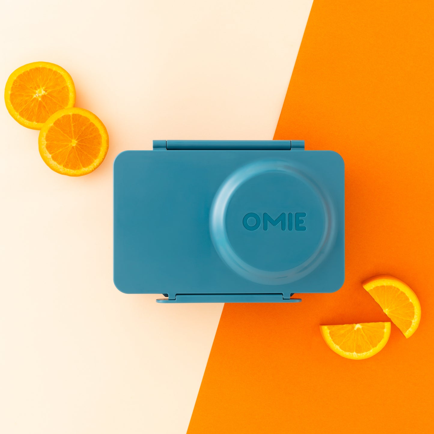 OmieBox® UP – Lonchera Térmica Infantil con Termo Integrado - Teal Green