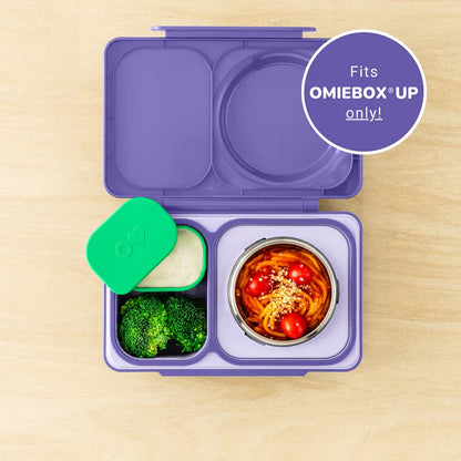 OmieBox UP Dip Containers - Set de Contenedores Herméticos para OmieBox UP® - Purple/Green | Omie