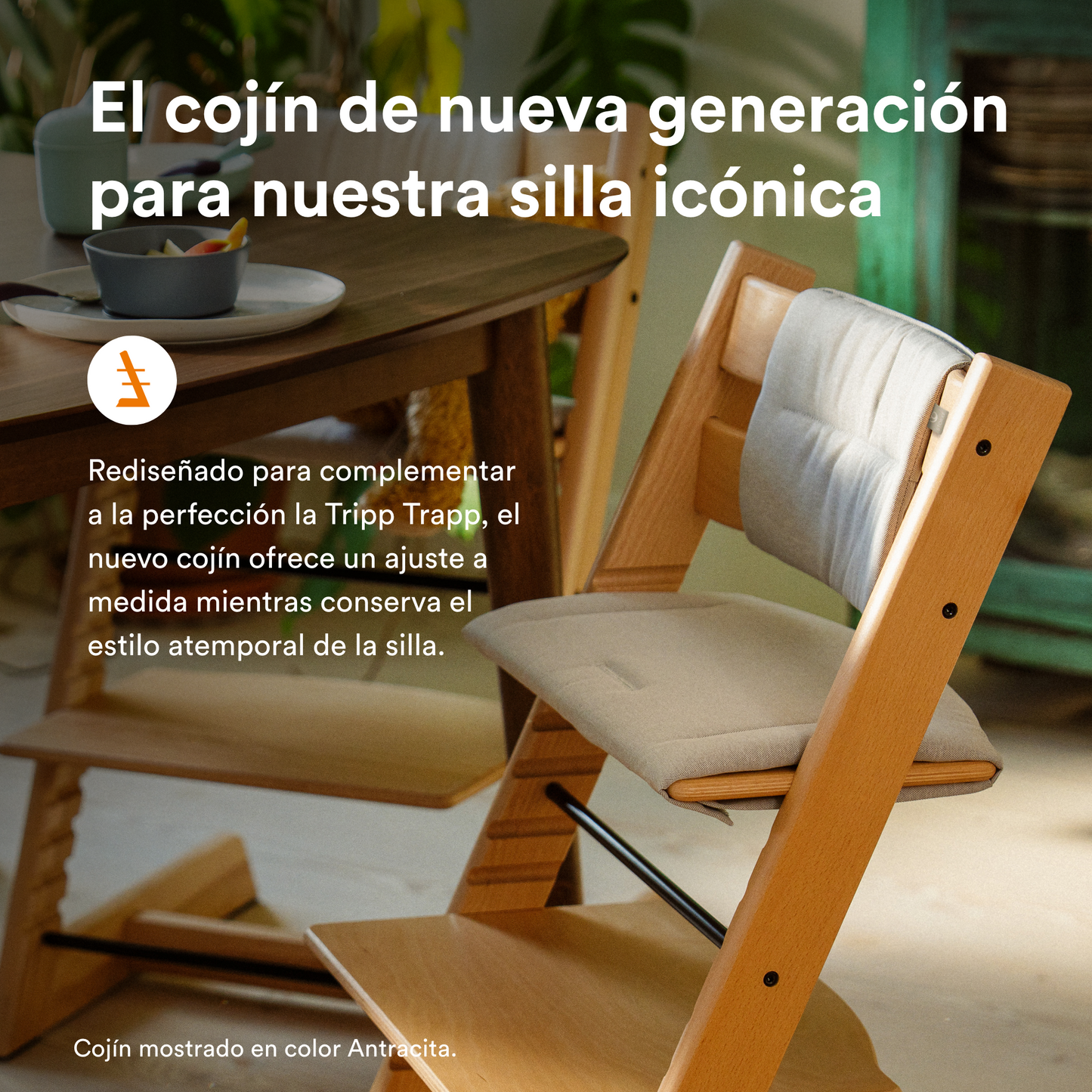 Cojín Classic para Silla Tripp Trapp® - Glacier Green | Stokke