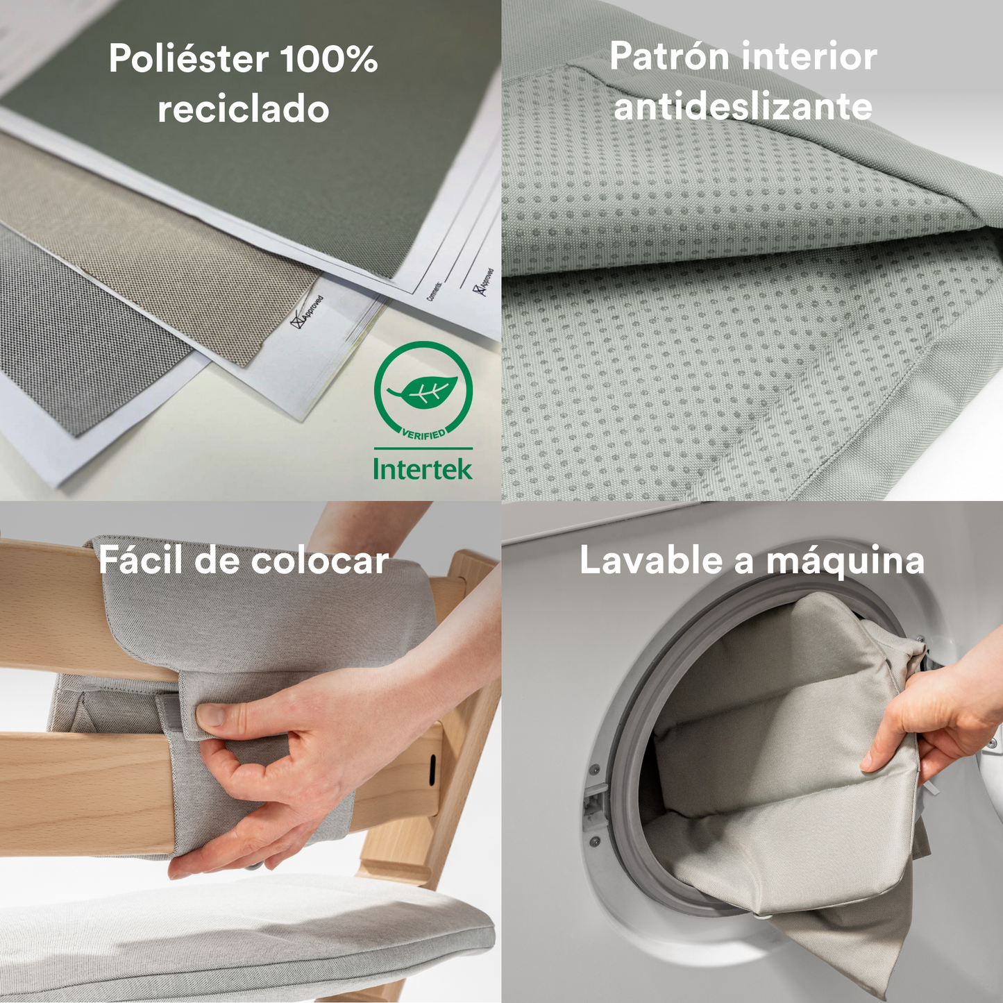Cojín Classic para Silla Tripp Trapp® - Glacier Green | Stokke