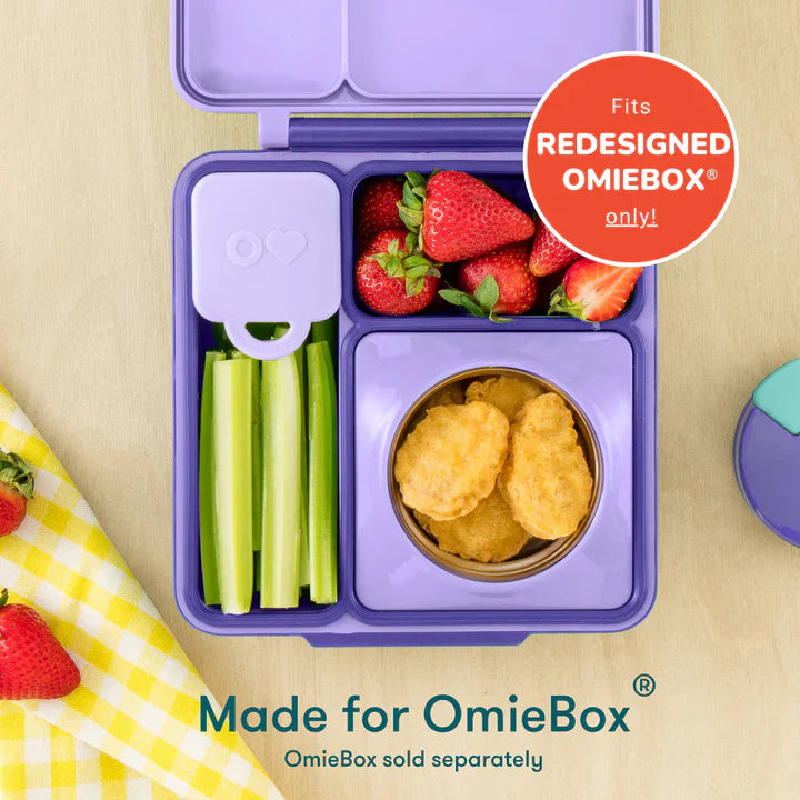 OmieDip - Set de Contenedores Herméticos para OmieBox® - Pink/Purple | Omie