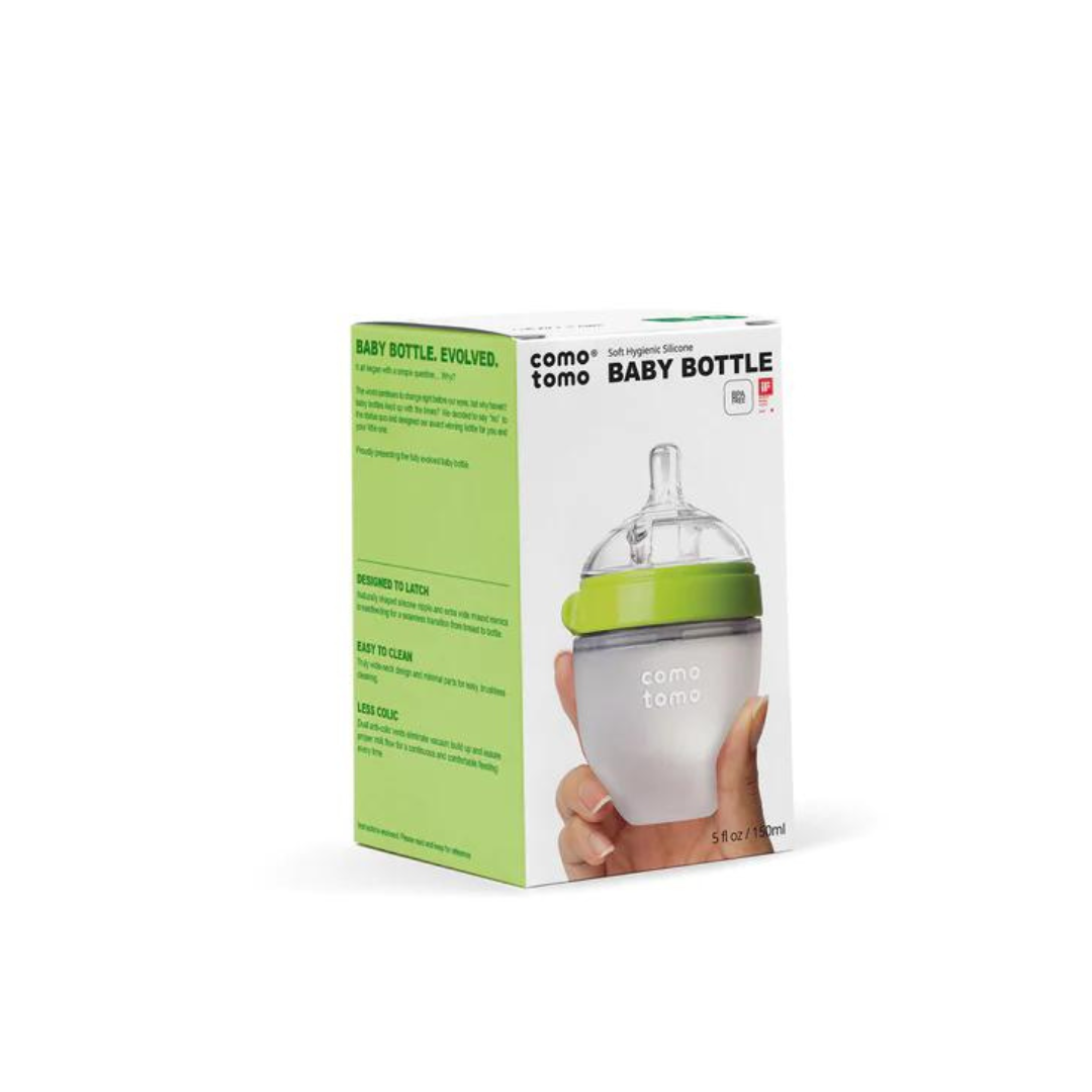 Mamadera Comotomo 150ml - Verde | Comotomo