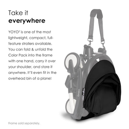 Asiento 6+ para Coche Ultracompacto Stokke® YOYO² - Negro | YOYO