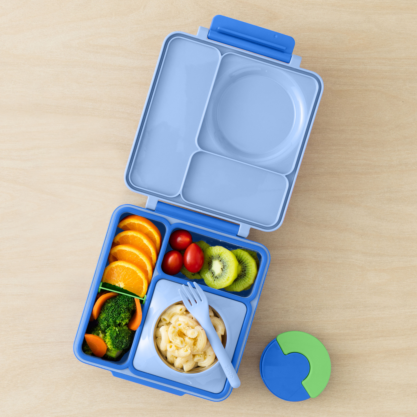 OmieBox® – Lonchera Térmica Infantil con Termo Integrado - Sea Blue | Omie