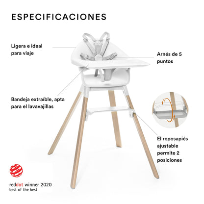 Silla Clikk™ - Blanca | Stokke