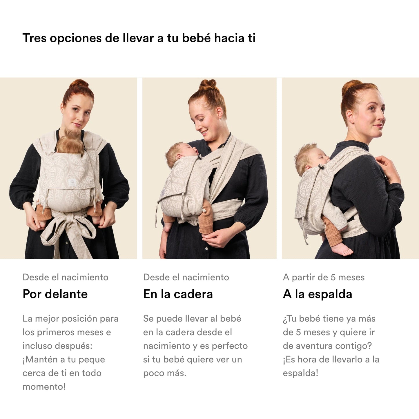 Portabebés Limas™ - Verle Oliva | Stokke