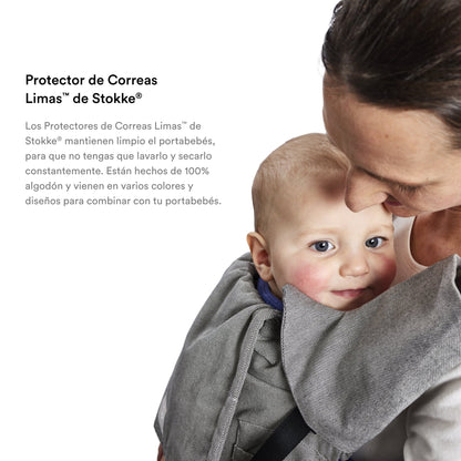 Protectores de Correas para Portabebés Limas™ -  Gris Melange | Stokke