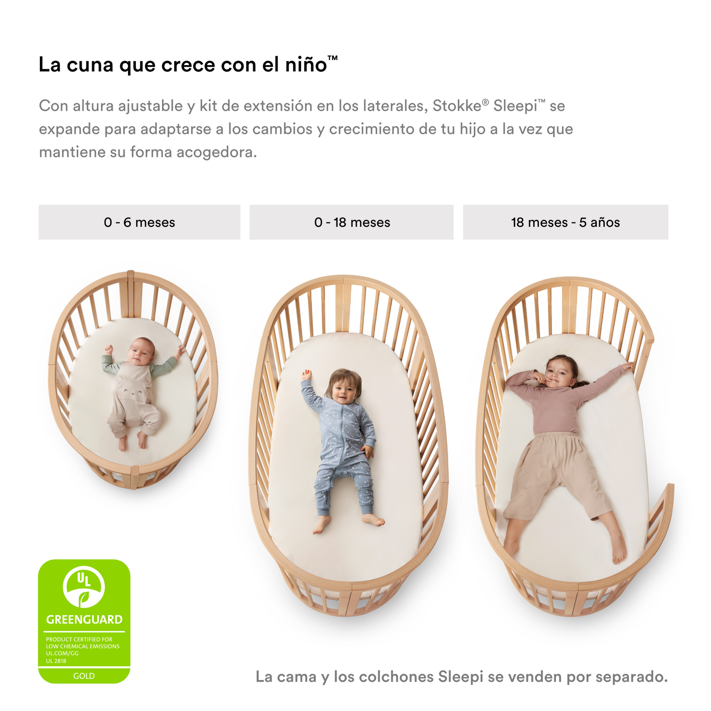 Cuna Sleepi™ Mini - Blanco | Stokke