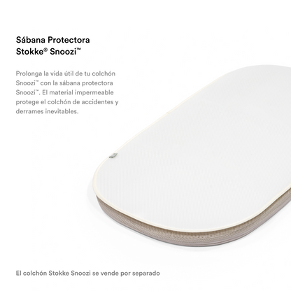 Sábana Bajera para Moisés Snoozi™ - Blanca | Stokke