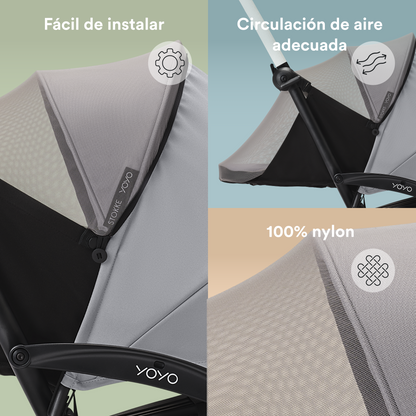 Mosquitera para pack 0+ para Coche Ultracompacto Stokke® YOYO³ | YOYO by Stokke