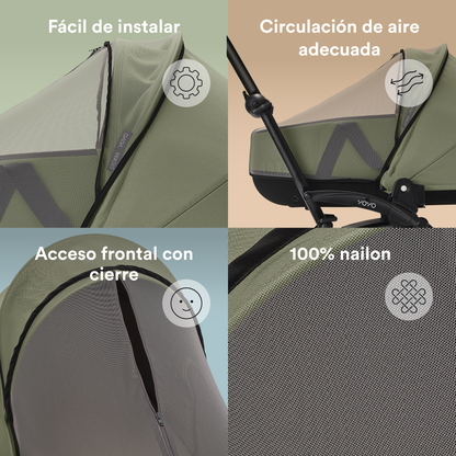 Mosquitera de Moisés para Coche Ultracompacto Stokke® YOYO³ | YOYO by Stokke