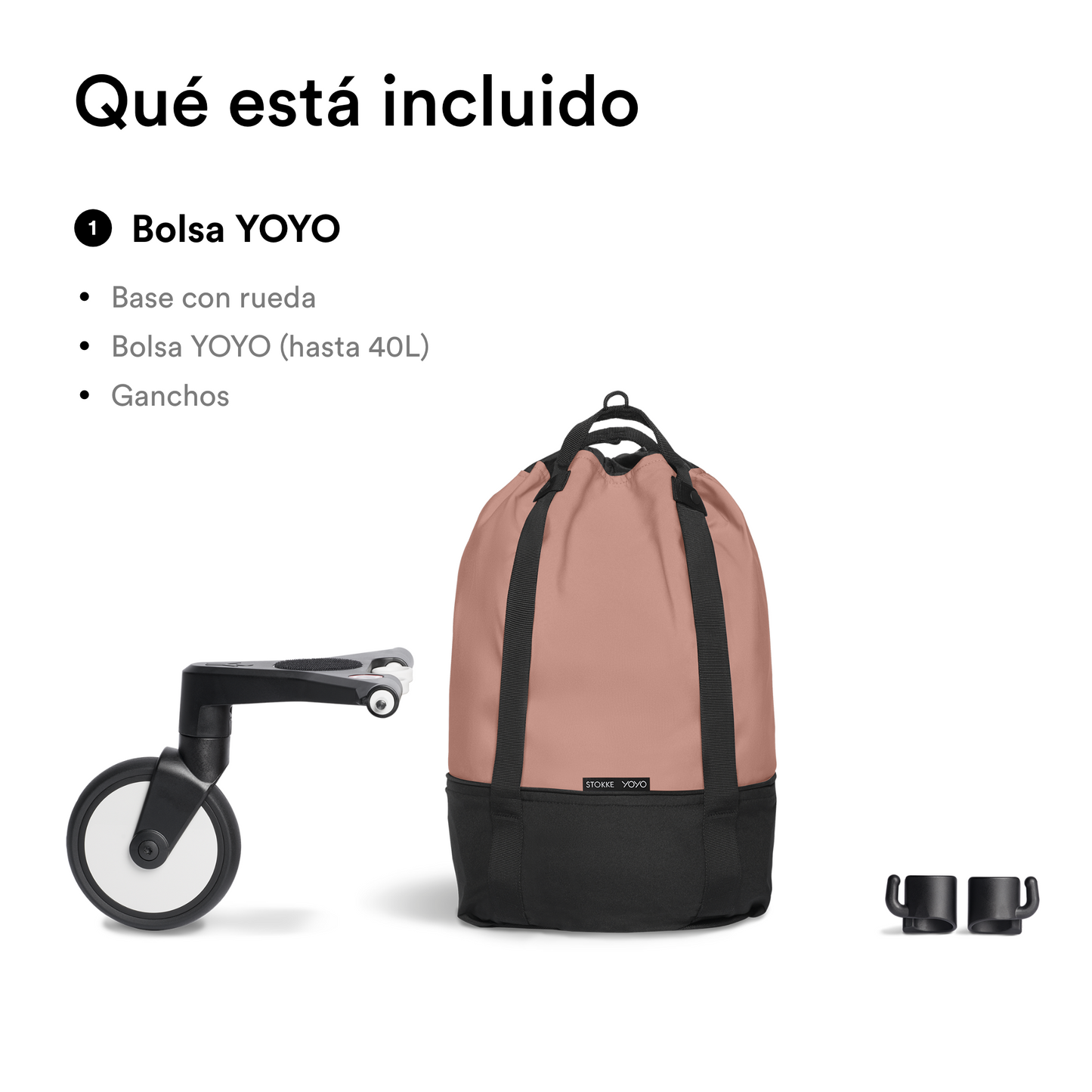Bolso para Coche Ultracompacto Stokke® YOYO² - Ginger | YOYO