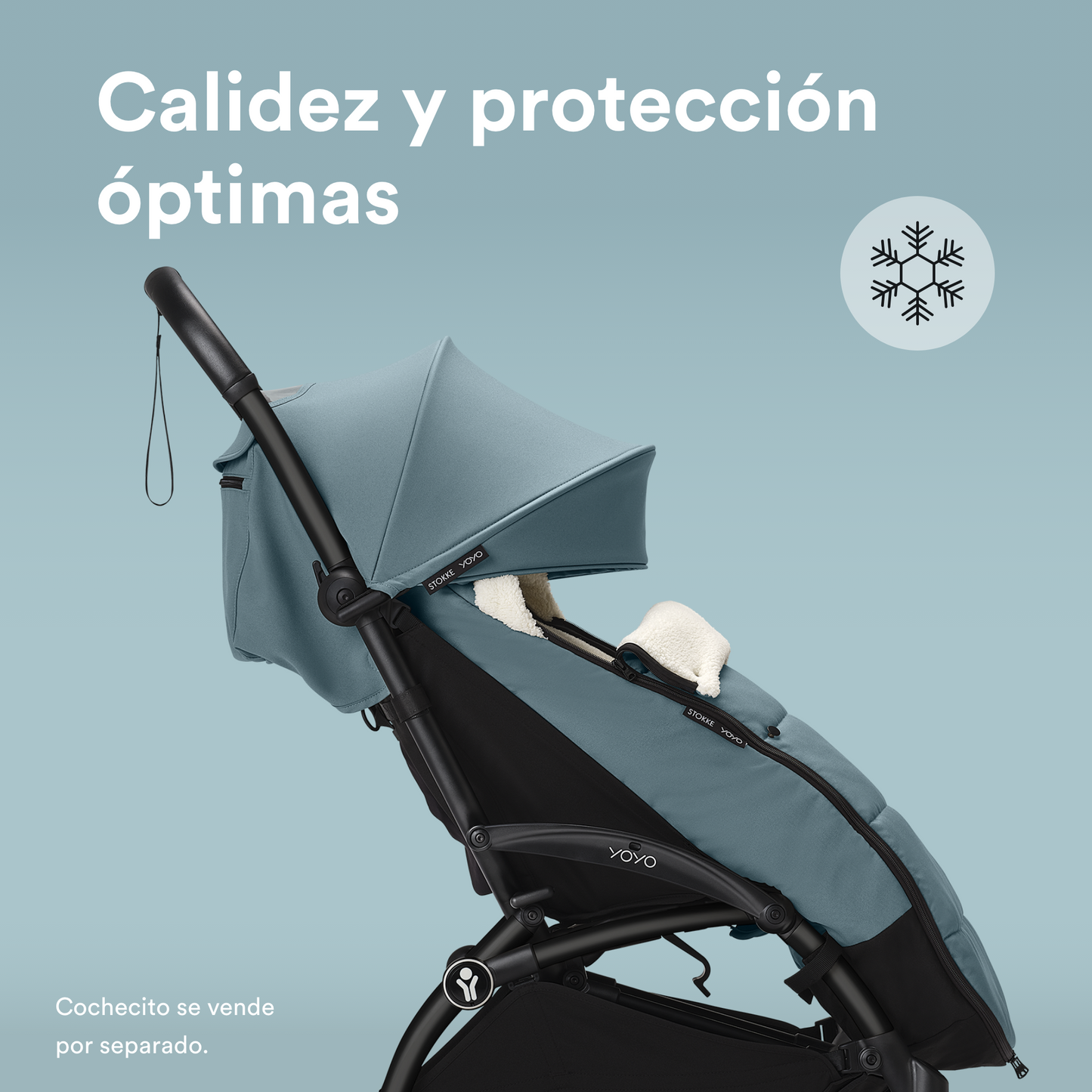 Saco de Invierno para Coche Ultracompacto Stokke® YOYO² - Aqua | YOYO