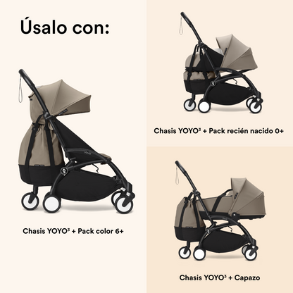 Bolso para Coche Ultracompacto Stokke® YOYO² - Taupe | YOYO by Stokke