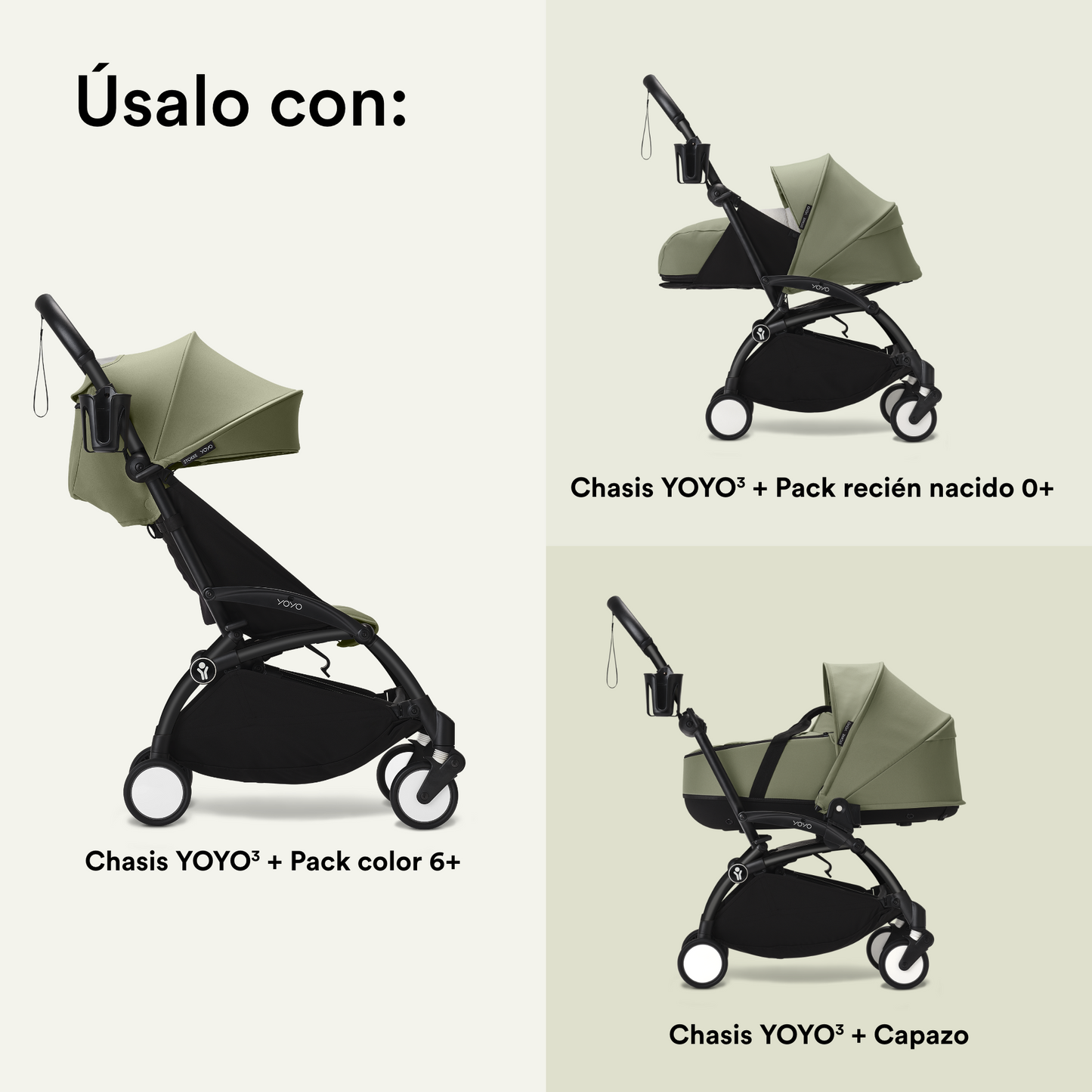 Portavasos para Coche Ultracompacto Stokke® YOYO³ | YOYO by Stokke
