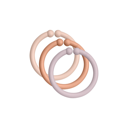 Pack de 12 Anillos Desmontables - Vanilla, Sage & Olive | BIBS