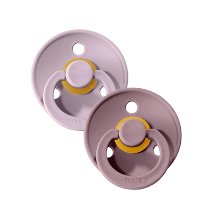 Pack de 2 Chupetes - Dusky Lilac & Heather | BIBS