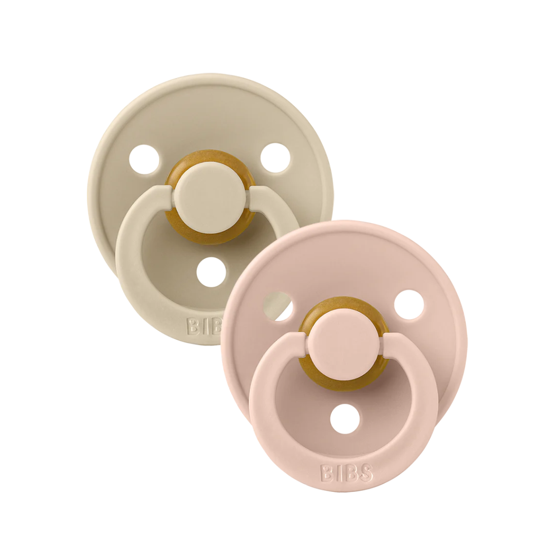 Pack de 2 Chupetes - Vanilla & Blush | BIBS
