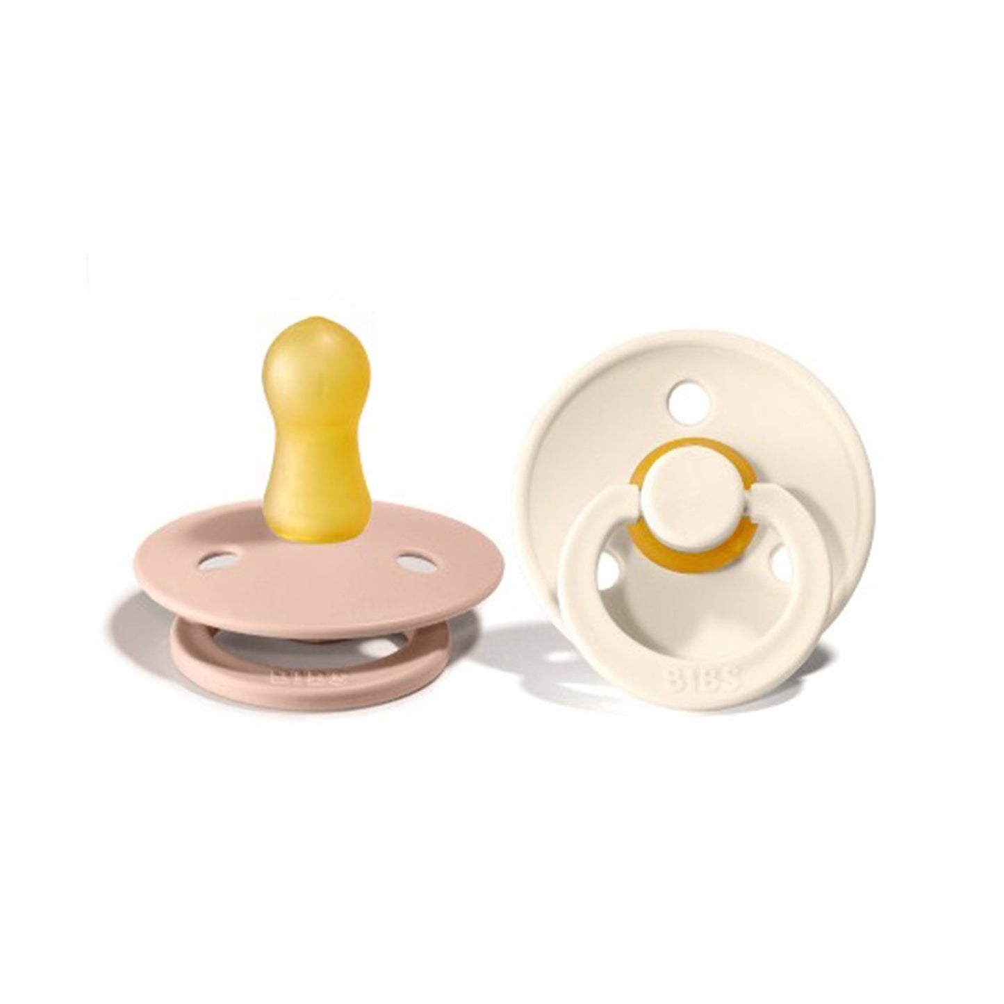 Pack de 2 Chupetes - Ivory & Blush | BIBS