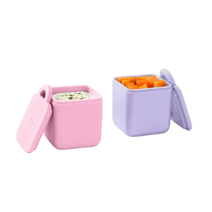 OmieDip - Set de Contenedores Herméticos para OmieBox® - Pink/Purple | Omie