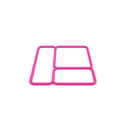 Sello de Tapa de Repuesto para Lonchera OmieBox® - Pixie Pink | Omie