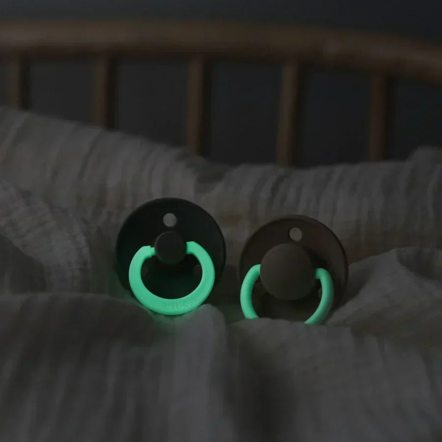 Pack de 2 Chupetes - Sage & Cloud Glow Night | BIBS