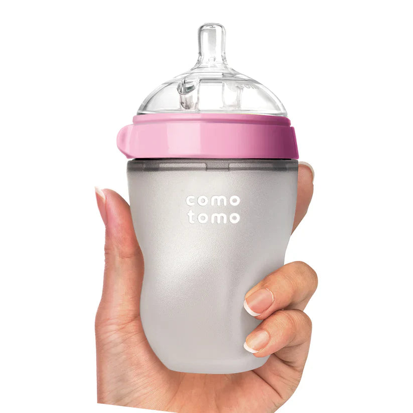 Mamadera Comotomo 250ml - Rosado | Comotomo