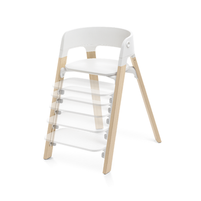 Silla Steps™ White/Natural | Stokke®