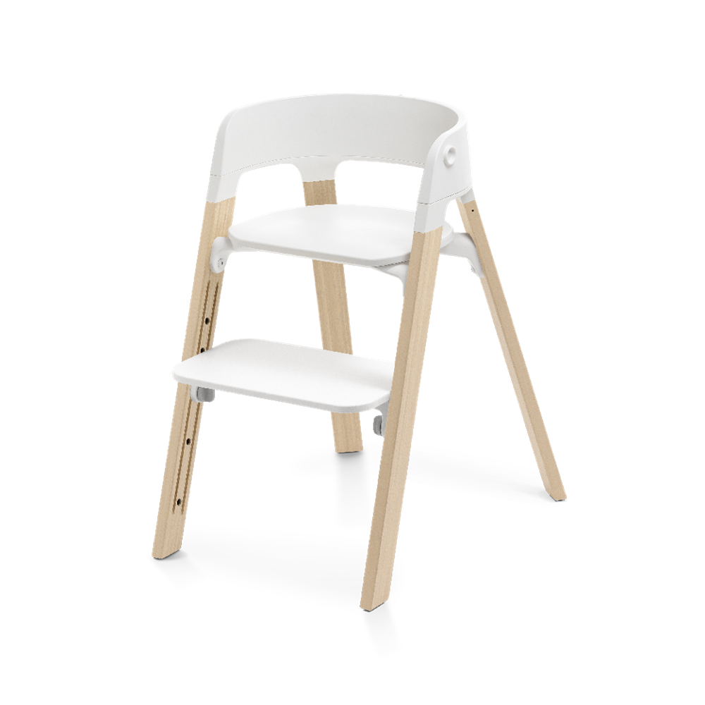 Silla Steps™ White/Natural | Stokke®